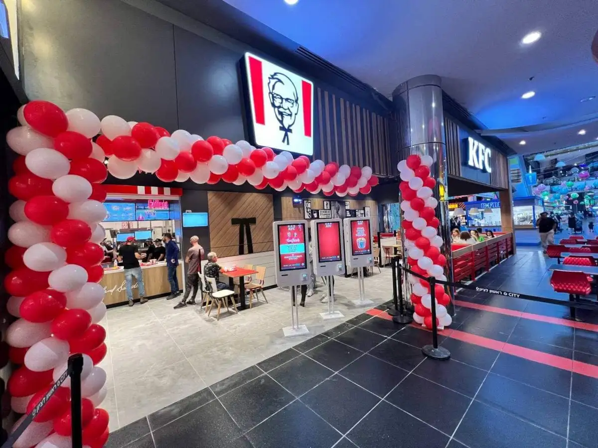 סניף KFC ראשון לציון נפתח בסינמה סיטי