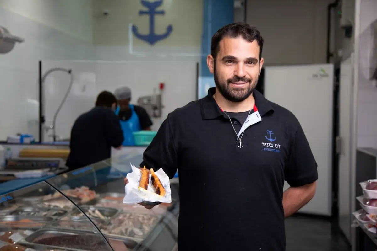 ז'נו דגים בפסטיבל האוכל עמים וטעמים 2023 באשדוד