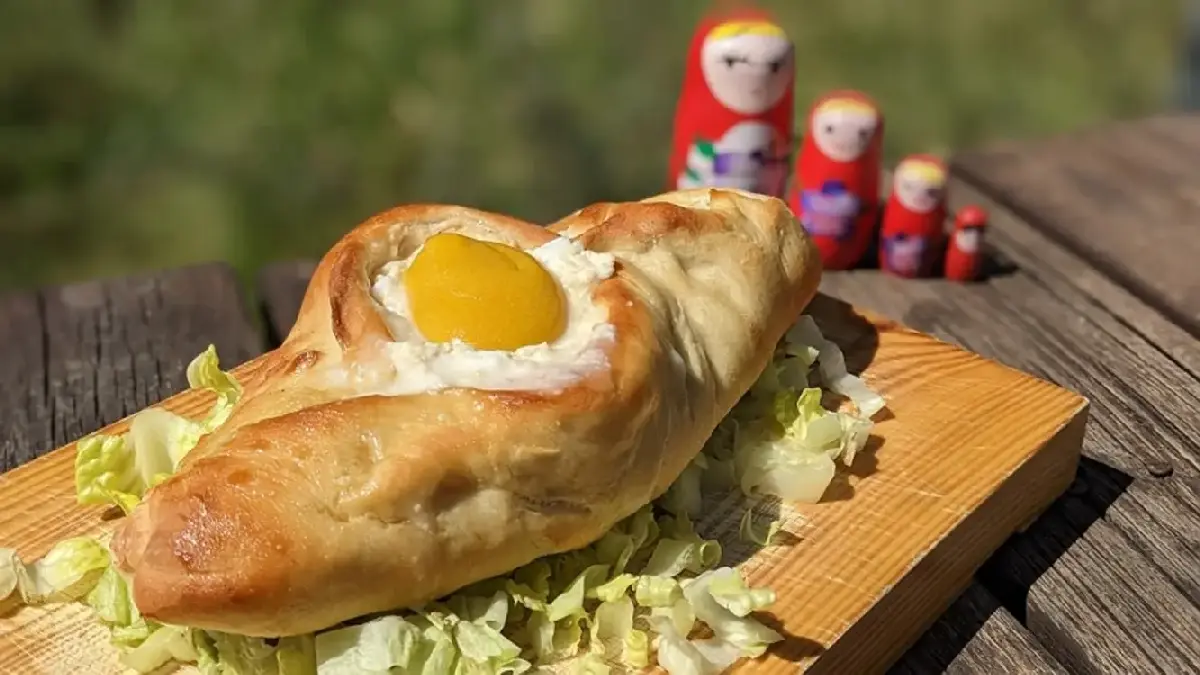 חצ'פורי טבעוני ביריד האוכל בדיזנגוף סנטר