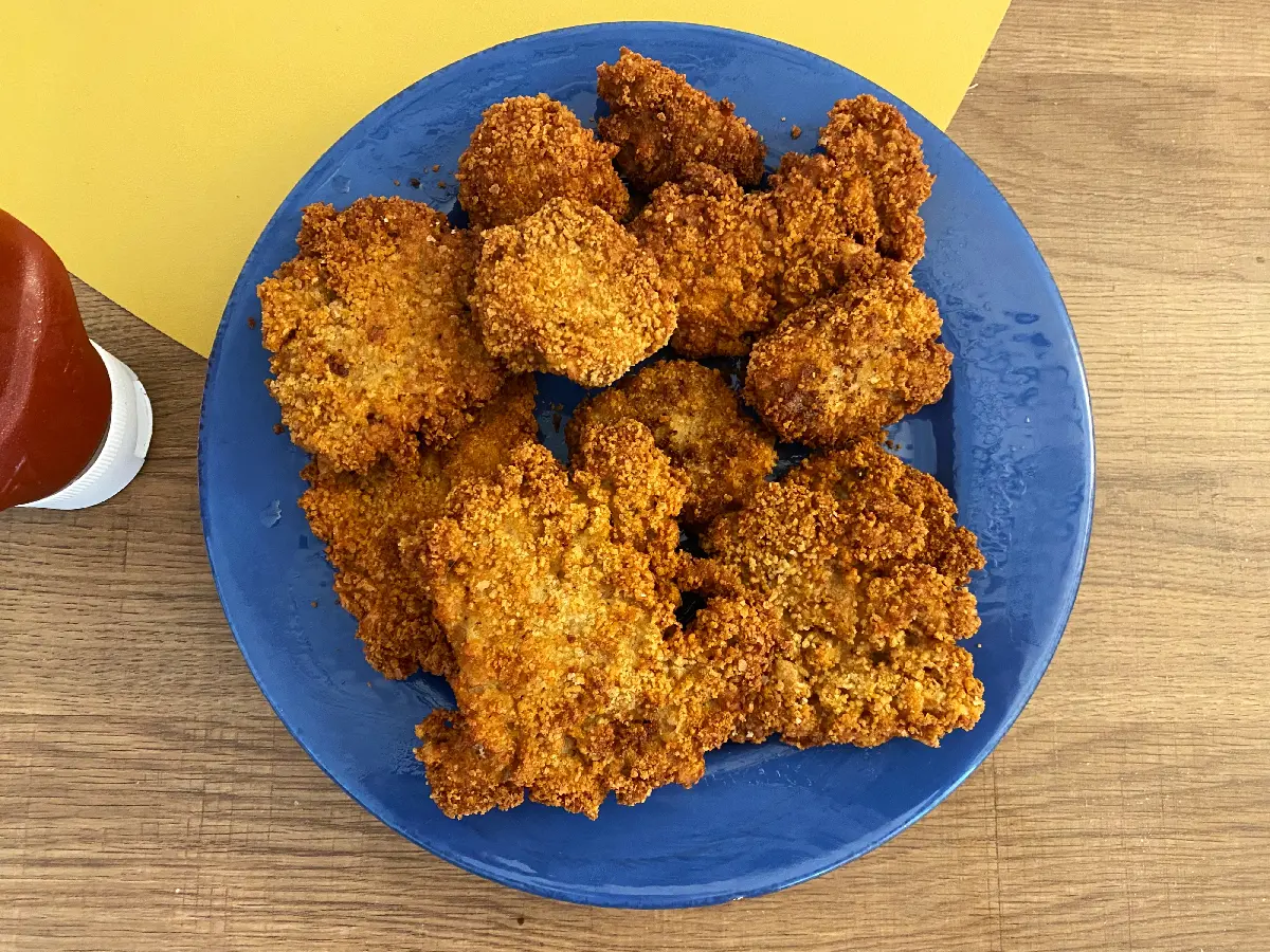 נאגטס עוף מ-Chickenfree של קריאייטיב פי