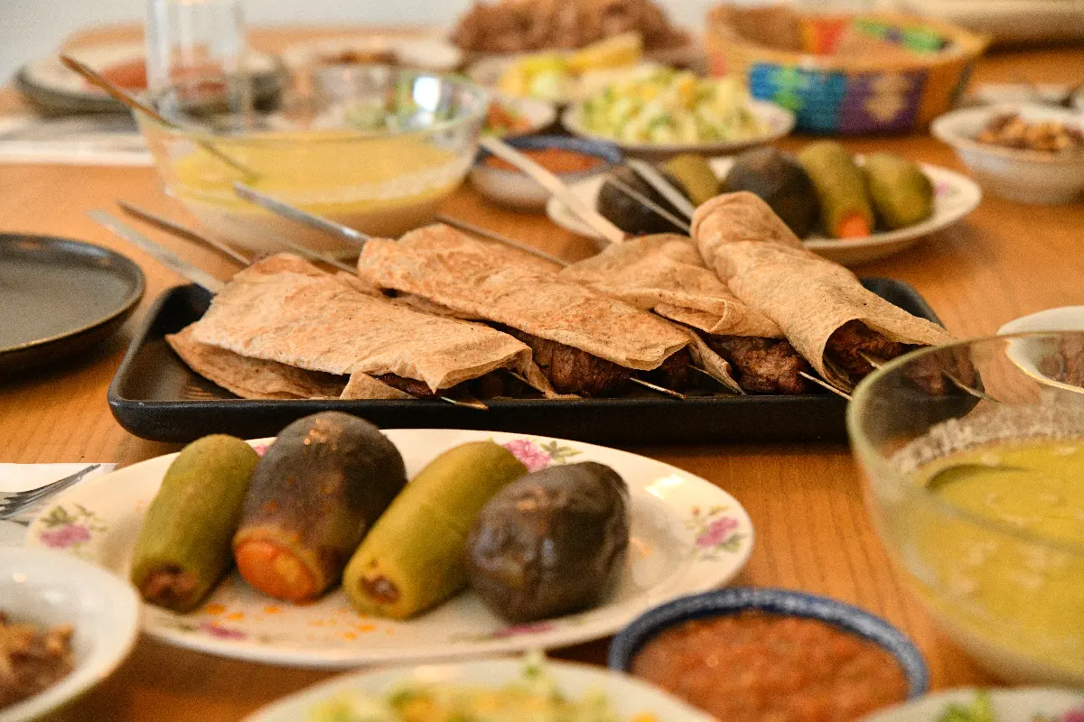 ארוחת חתונה דרוזית של מסעדת נור