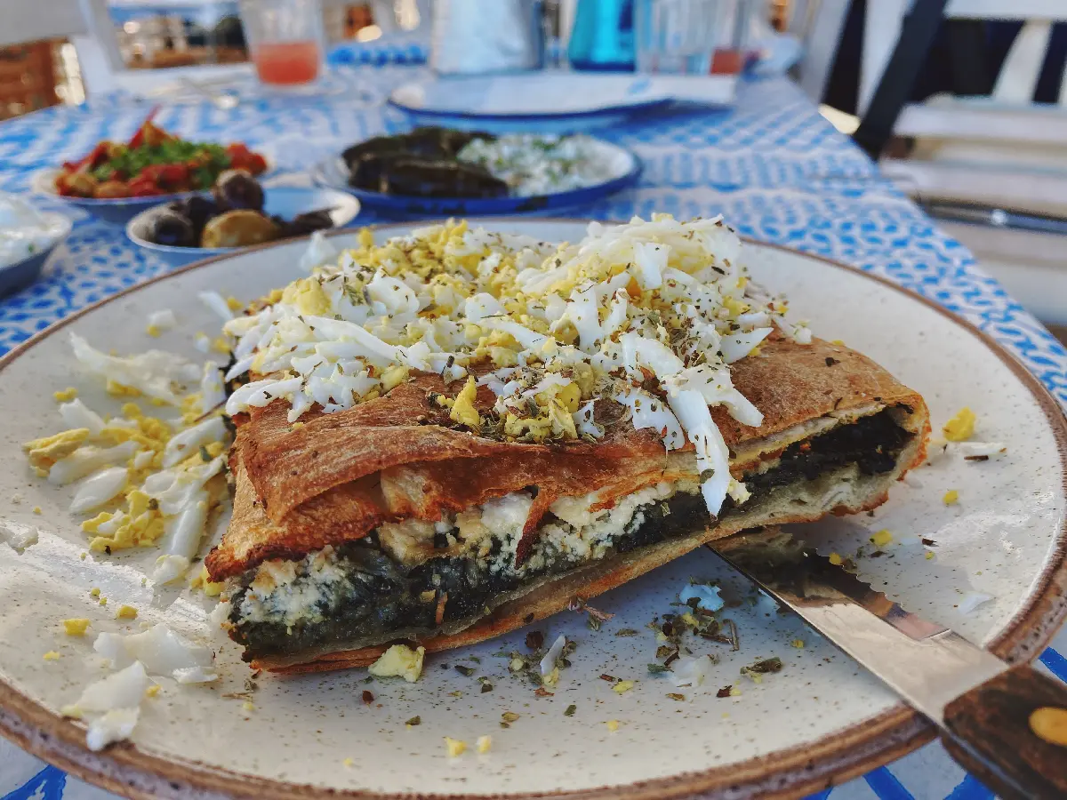 מאפה ספנאקופיטה של גרקו ביץ'