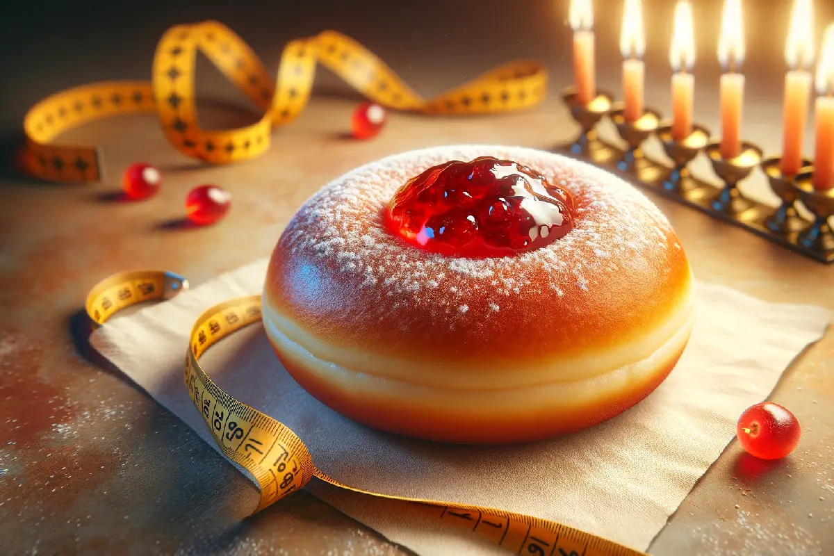 רגע לפני חנוכה: כמה קלוריות יש בסופגנייה?