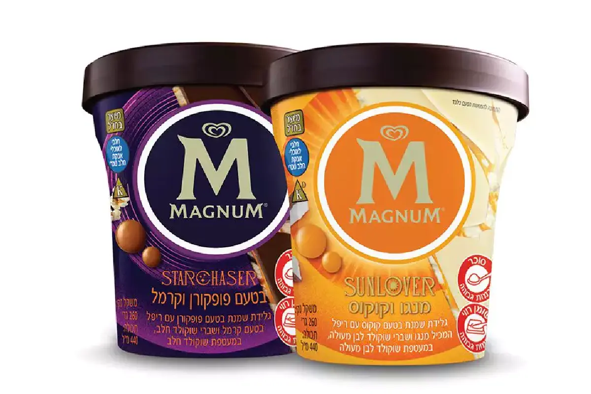מגנום פיינט פופקורן קרמל וקוקוס מנגו