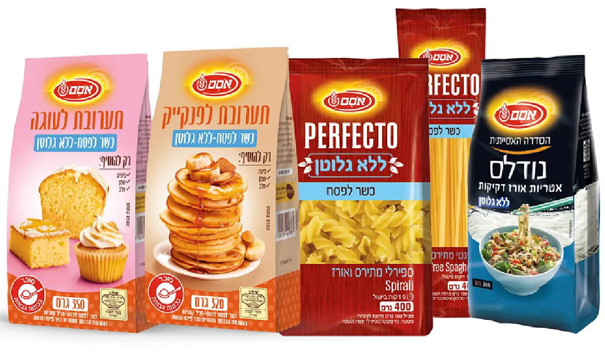 מוצרים כשרים לפסח 2024 של אסם