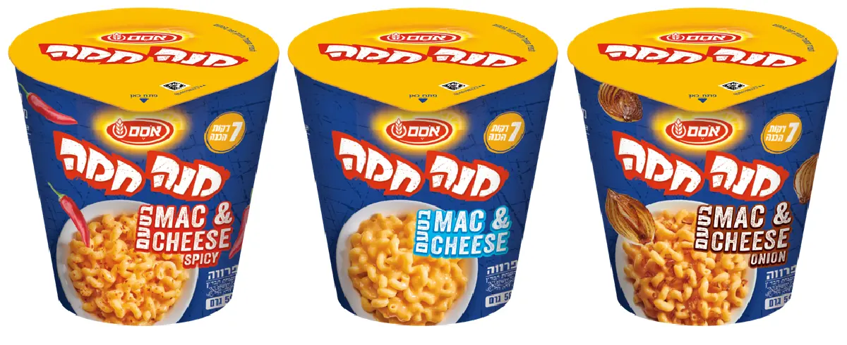 מנה חמה מק אנד צ'יז