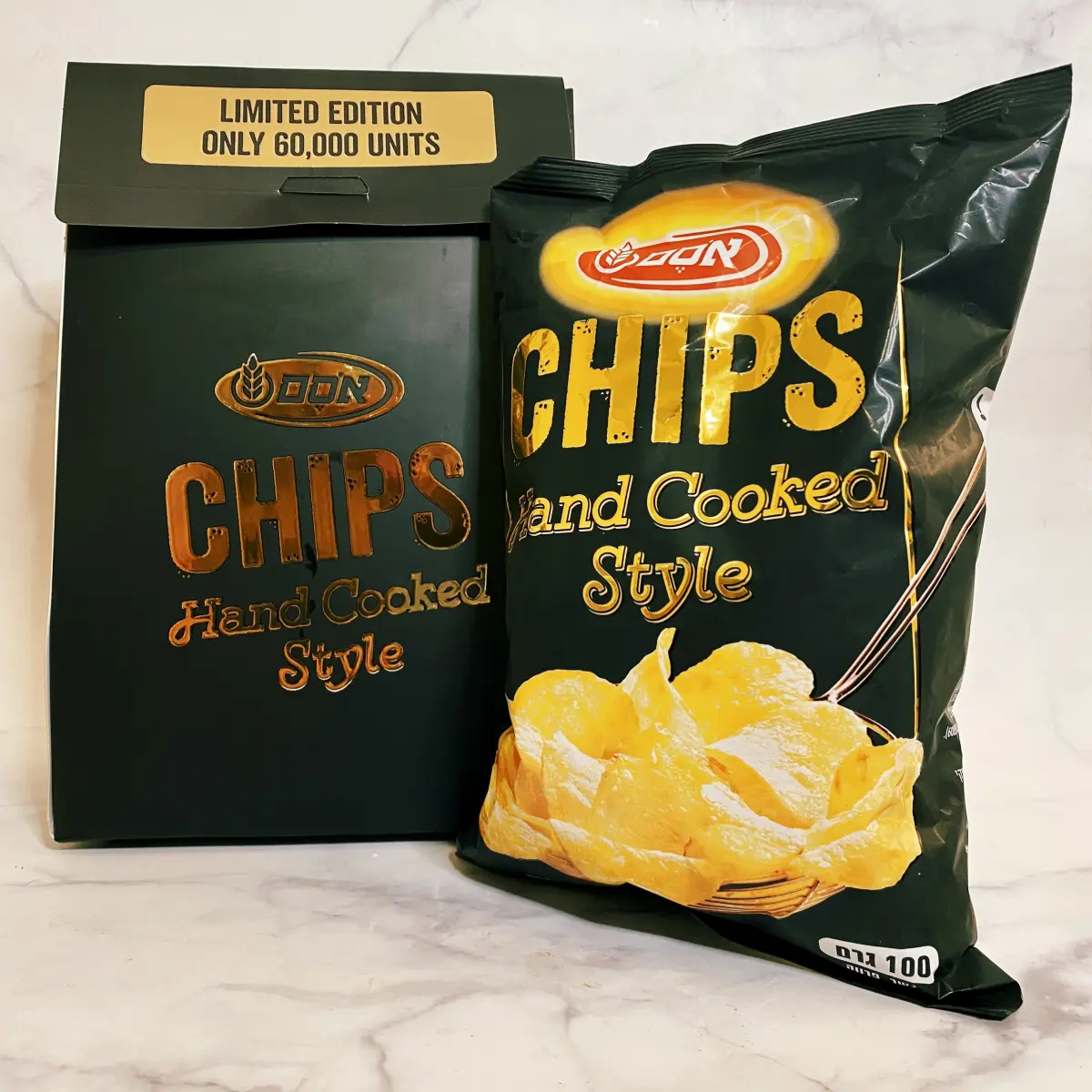 Chips Hand Cooked Style של אסם