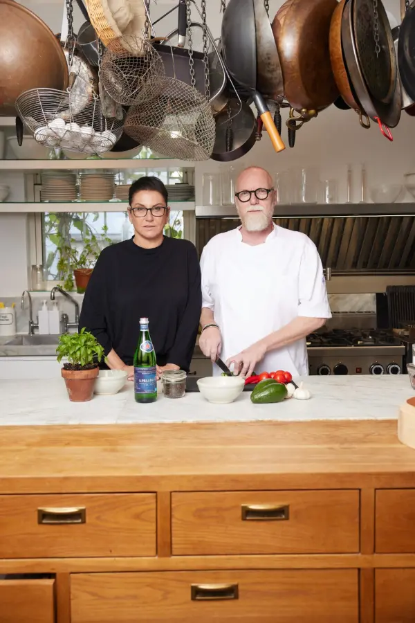 רותי ברודו והשף גיא פולק - ארוחה אינטימית ביתית
