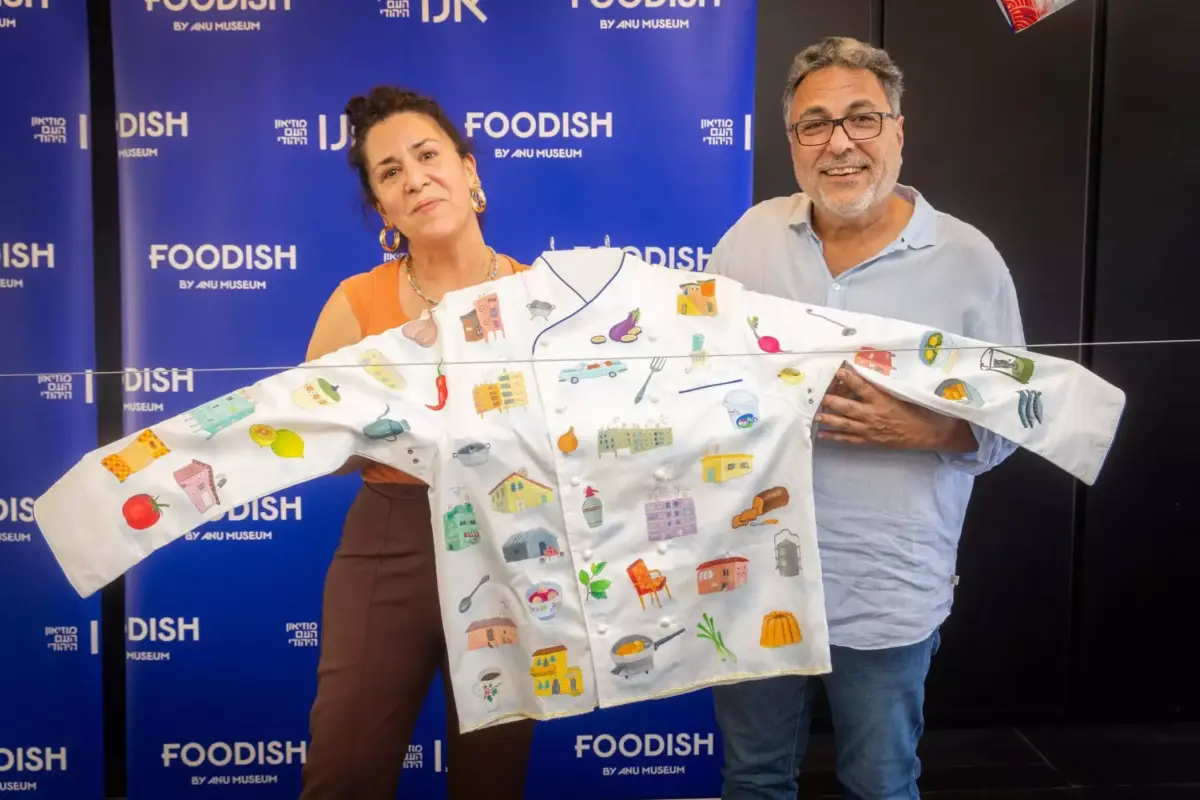 שף חיים כהן ומיכל דיבואה