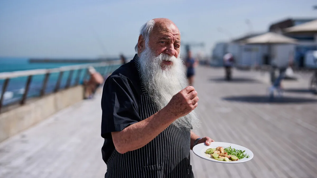 אורי ירמיאס (אורי בורי) בפסטיבל פורט שף נמל תל אביב